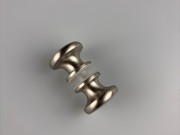 Cone Pull Knob Set - 32mm Diameter x 23mm Long - Brushed Nickel
